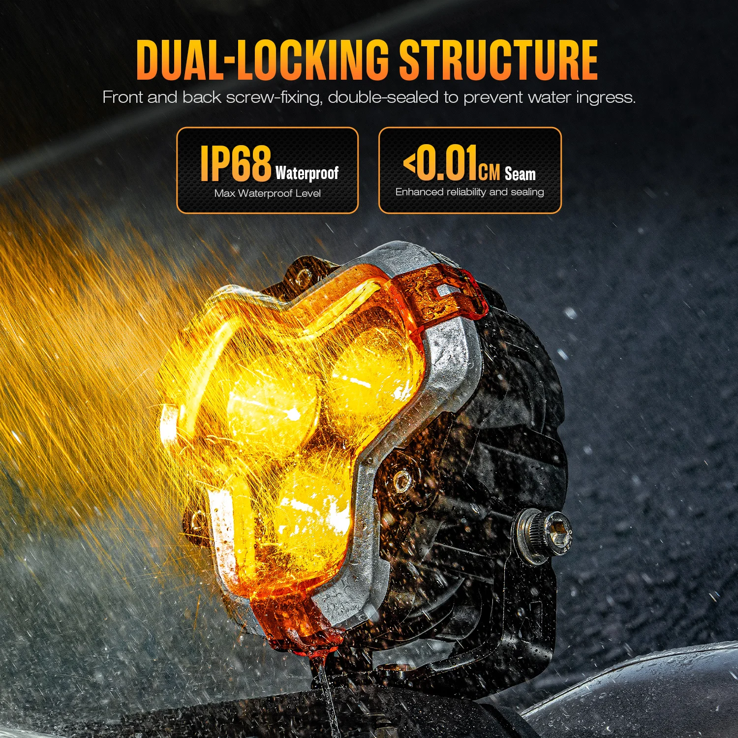 Novsight Halo Pro 3Inch Led Headlight Auto Truck Offroad Driving 