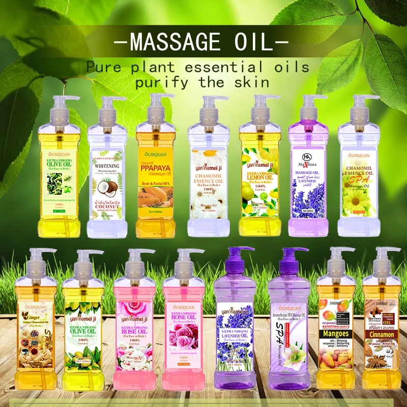 natural essential oil massage body whitening