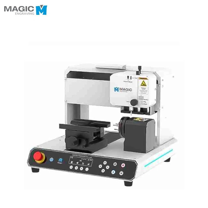 Magic-S7 Multipurpose Flat Metal Gold Pendant Rotary Bangles Bracelet Ring Cnc Engraving Machine for Jewelry