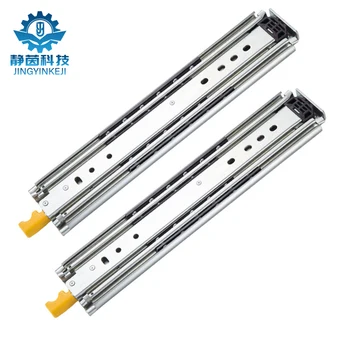 76 Wide Three-Section Self-Locking Tool Cabinet Bearing Guide Super Heavy Duty Slide Drawer Laundry Staircase Exterior Hall Gym