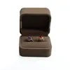 Coffee  wedding ring box