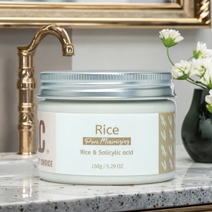 Custom 24H Oil Control Pore Tightening Salicylic Acid Infused Bentonite+Kaolin Detox Double Clay Face Mud Rice Extract 24H Oil