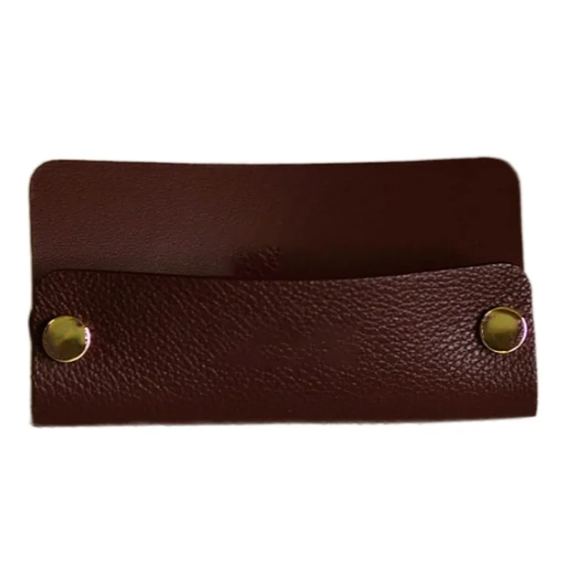 Органайзер для визитных карточек из искусственной кожи