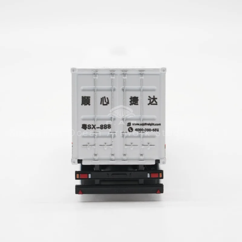 loas container model factory shipping gift customized 150 sxjd alloy material truck toy scale model-6
