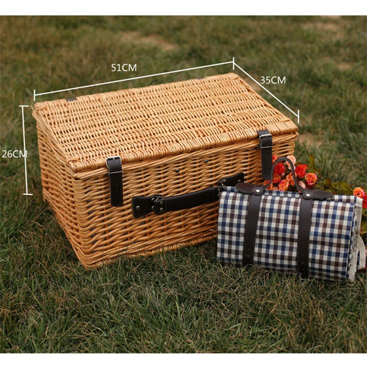 Wicker Picnic Basket