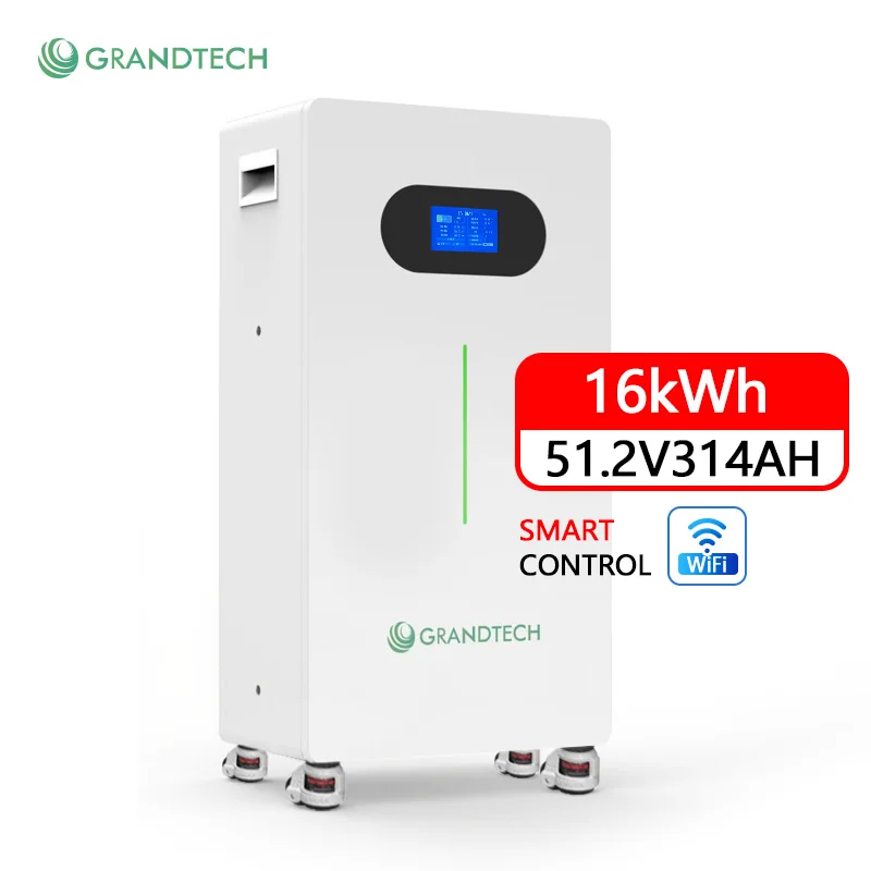 6000 Cycles 10kw 16kw Lifepo4 Batteries 51.2V 48V 300Ah 314ah 200Ah BMS Inverter Lithium Ion Energy Storage Solar Battery Packs