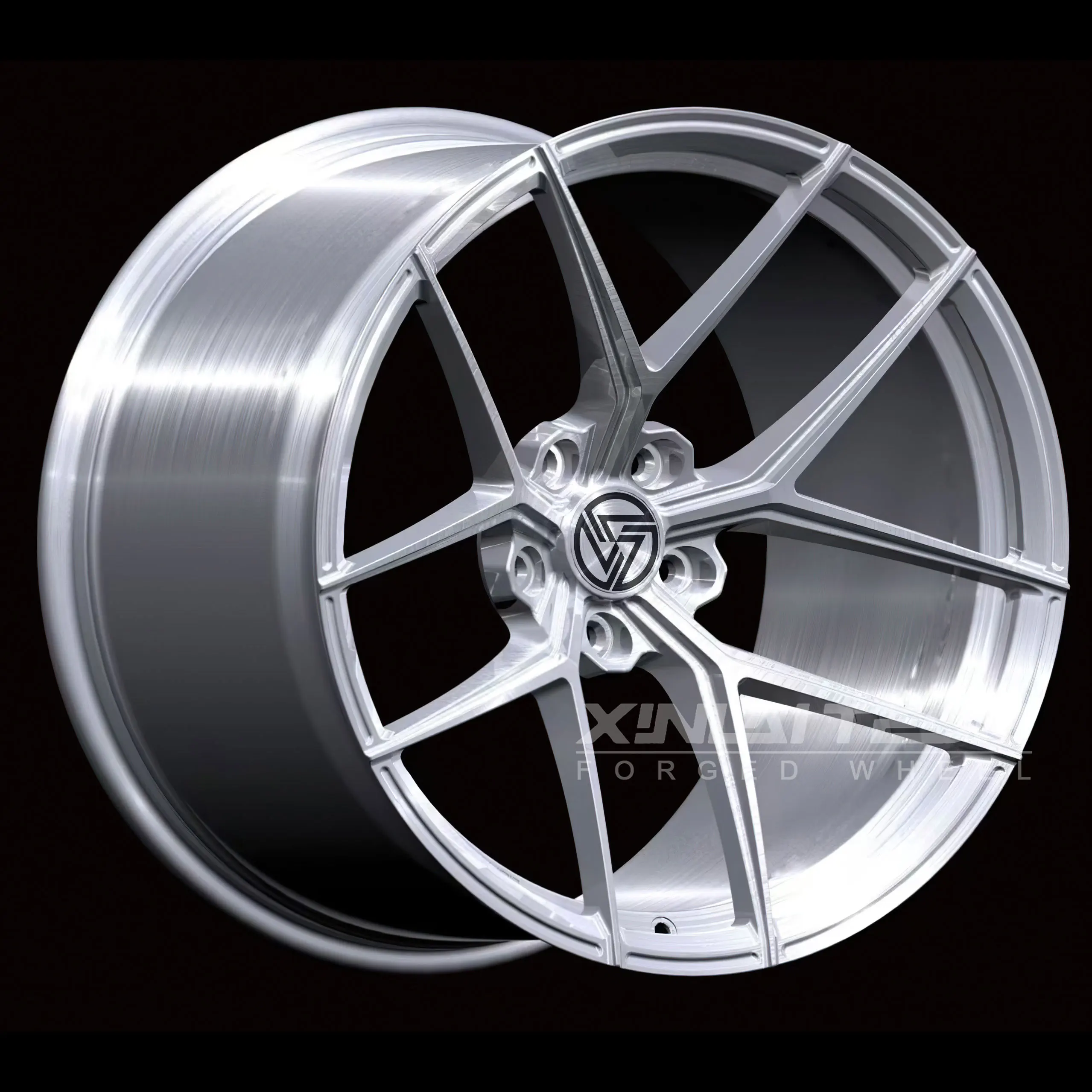 XL Brushed Silver Custom Monoblock Forged Alloy Wheel 5x114.3 5x112 5x120 Luxury Car Wheels for Mercedes-Benz BMW Audi - Image 2