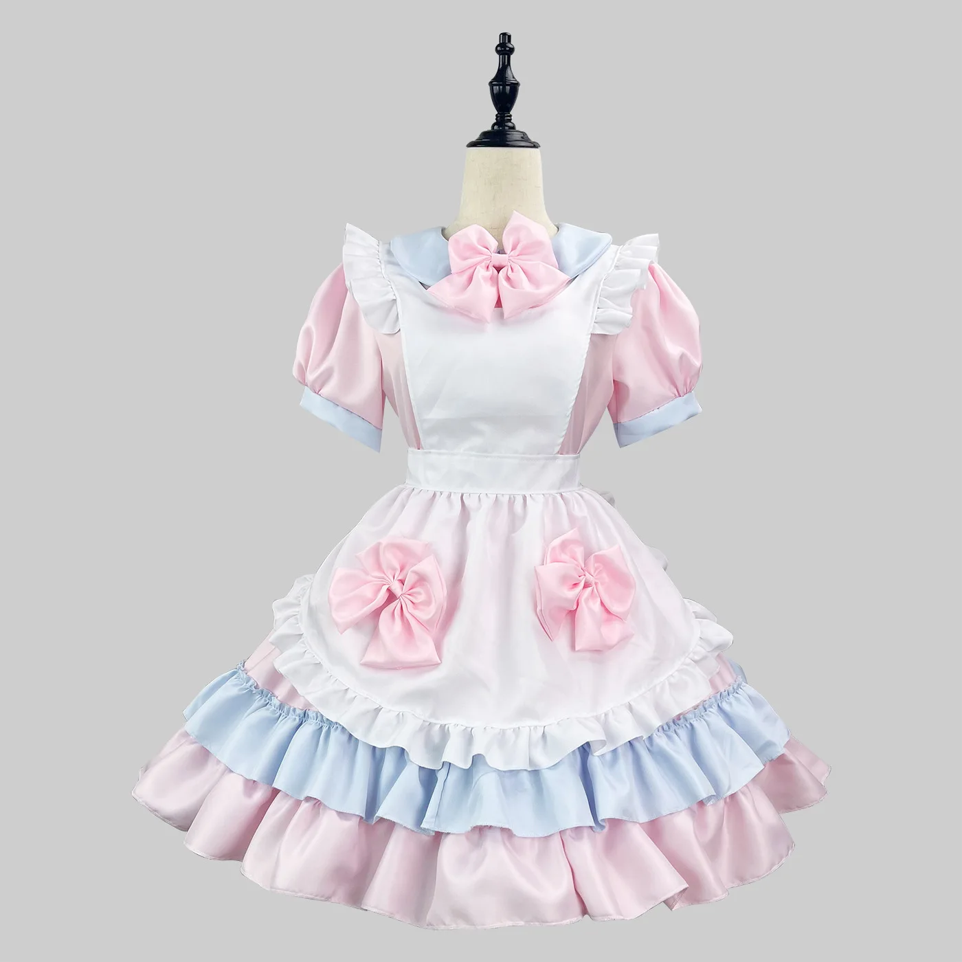 Japanese Maid Lolita Soft Girl Dress COS Anime Honey Cafe Cute Uniform ...