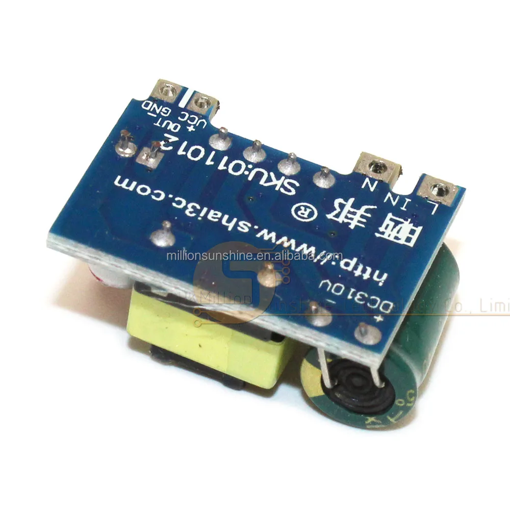 Mini AC-DC Converter Board Module for 5V, 12V Power Supply - Ideal for ...