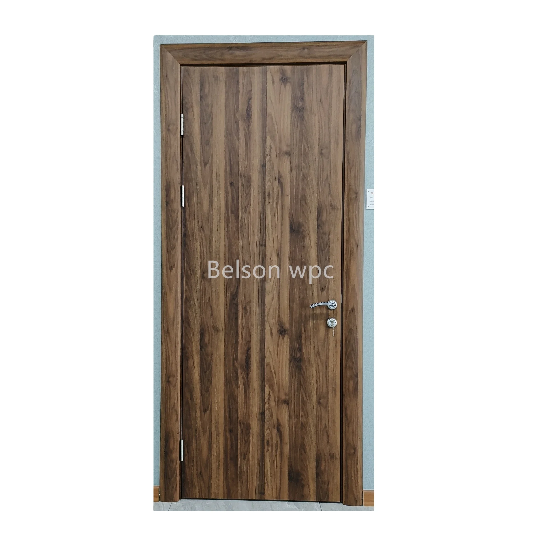 Wood Plastic Composite PVC WPC Door Frame Board Panel and Window Frame Profile 100% Waterproof