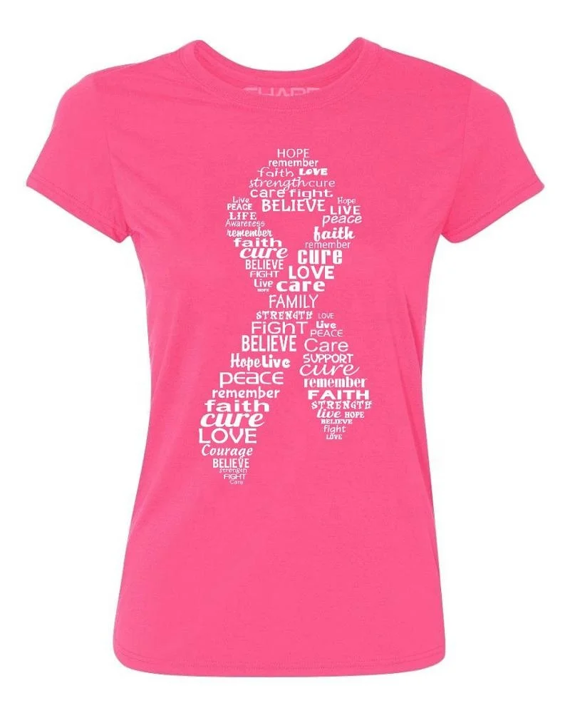 Breast Cancer Awareness Pink Ribbon 