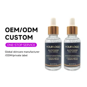 OEM ODM Face Skin Care Repairing Organic Whiten Smooth Wrinkles Anti Aging Hydrating Facial Serum Essential Moisturizing Primer