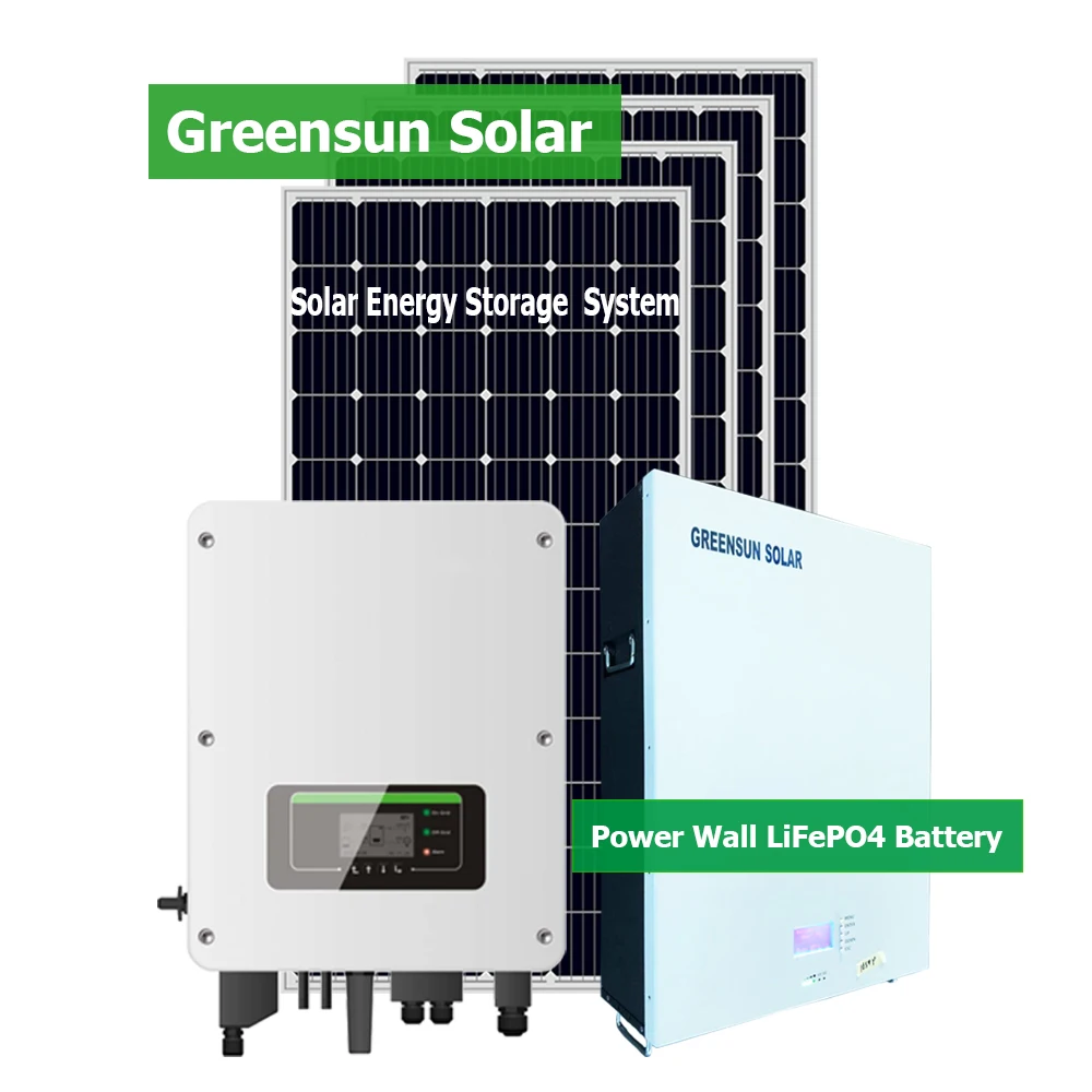 Wind and Solar Power 20kw 25kw 30kw Hybrid Energy Storage Solar System for Sale