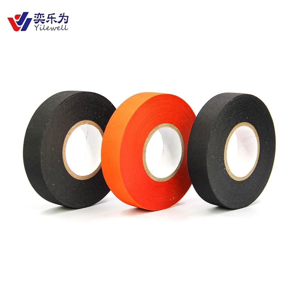 Car Engine Wire Harness Strapping Tape Acrylic Adhesive Single-Sided Cloth Masking Heat-resistant Wear-Resistant 25m Length
