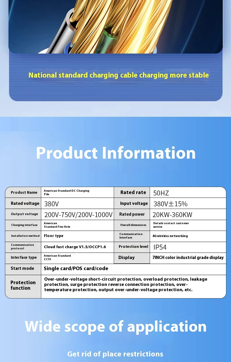 200kw 200 kw 180kw 120kw 150kw 100kw Commercial Dc Ev Fast Ev Charger 120-240kw Charging Station with Advertisement Display