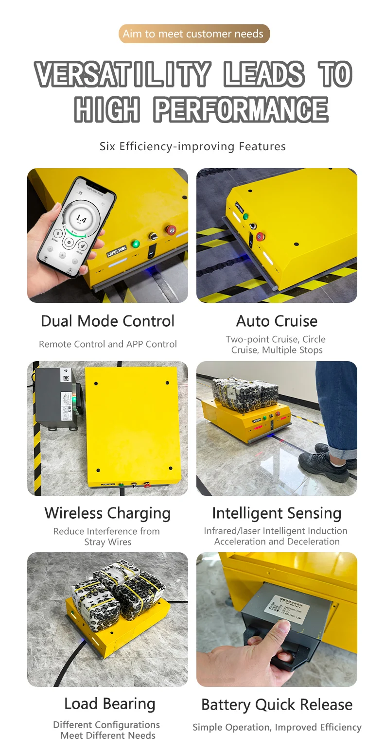 Efficient Assembly Line Delivery Robot AGV 300 Equipment Industrial Machinery AGV Robot for Industrial Raw Materials