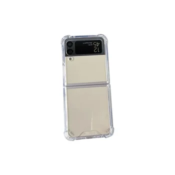 Foldable Screen Mobile Phone Case TPU+PC 2 in 1 Four-corner Protective Folding Case For Samsung Galaxy z flip5  w24flip z flip 4
