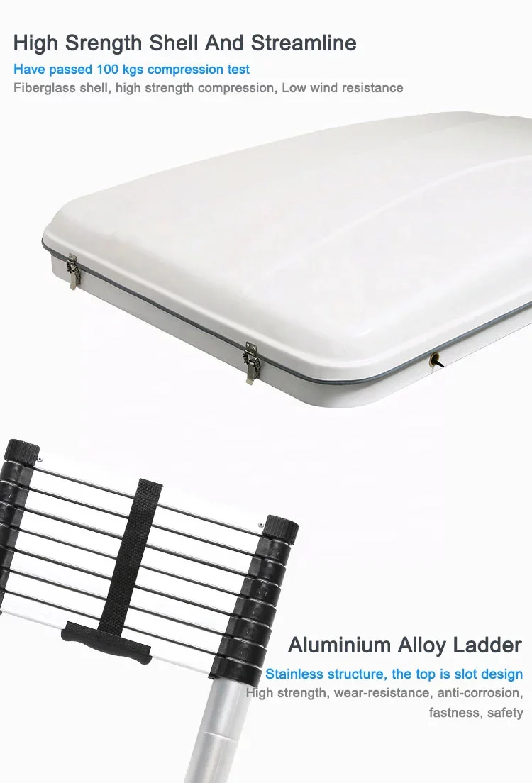 Лидер продаж Высококачественная термоформованная универсальная модель грузовых багажных ящиков пластиковая коробка на крышу