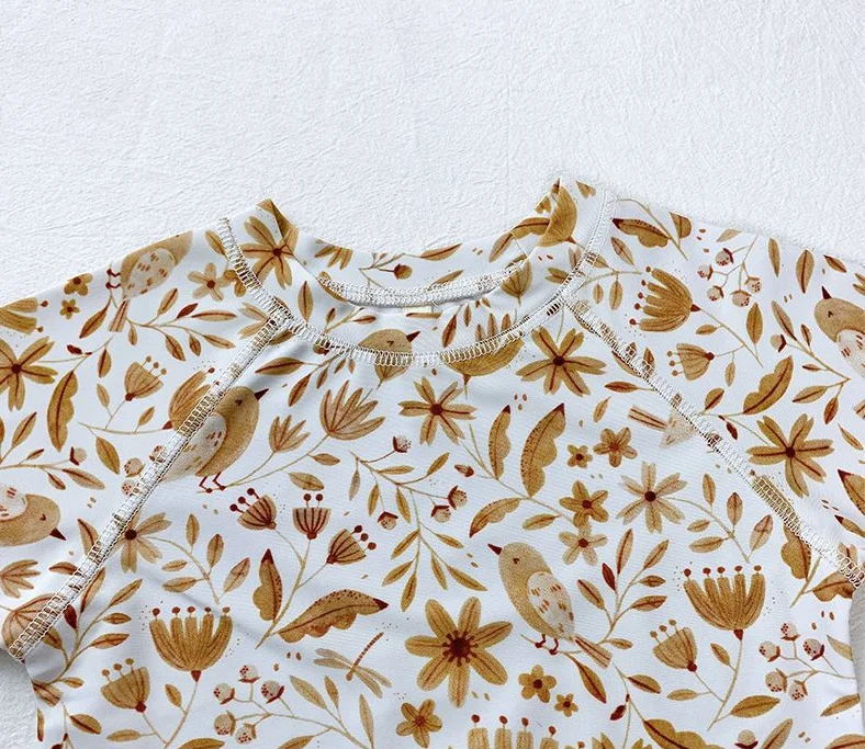 Купальник для маленьких девочек 2022 модные купальные костюмы на заказ детей ребристые детские