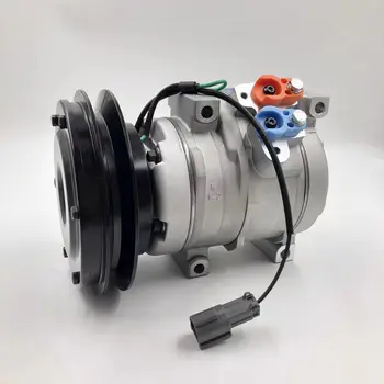 Auto Ac Compressor Hyundai Doosan Sany Caterpillar Volvo Komatsu Air Conditioning Compressor