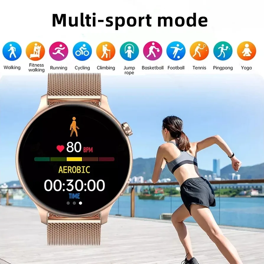 A1 Logics Iwo Smartwatch Series Gold A1 Smart Watch Rubber Strap