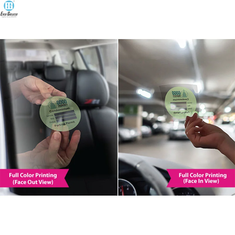 Black Or White License Disc Holders Car Tax Disc Holder With Glue Or