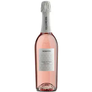 Italian Gran Cuvèe Brut Sparkling Rosé Wine Sweet Taste for Cold Cuts and Finger Food 6 Bottles Per Box