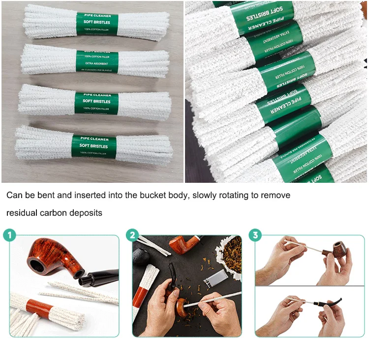 Smoking Pipe Cleaner Wire Tobacco Clean Tool Cotton Smoking Pipe