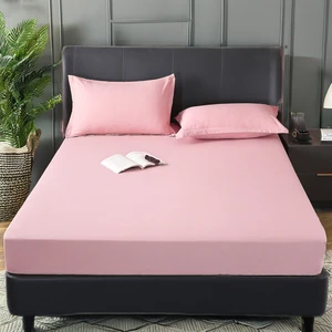 130GSM Hotel king Size 100% Polyester Multi Color  Knitted Fabric  Mattress Cover  Bed Mattresses Protector