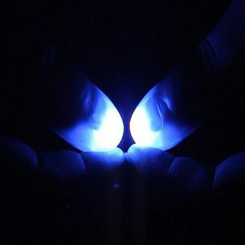 Волшебные пальцы игрушки для взрослых реквизит фокусов светящиеся светодиодные мигающие Хэллоуина и вечеринки