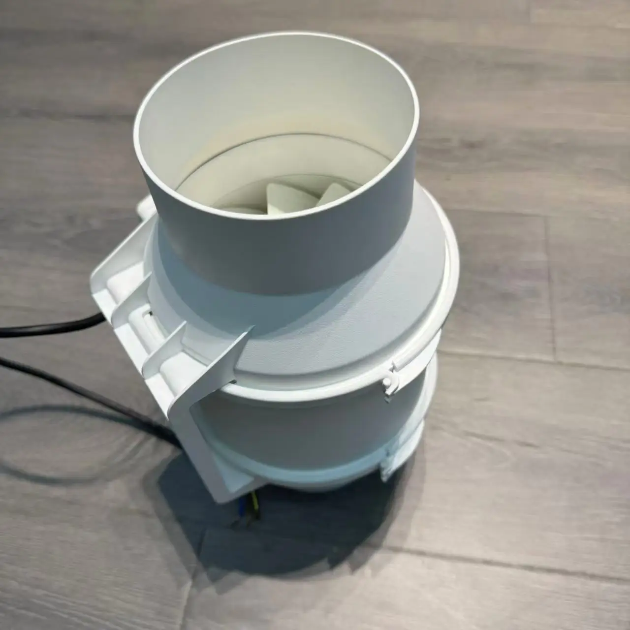 Duct Air Ventilation Extractor, Inline, A.C. Source, plastic - detail 8