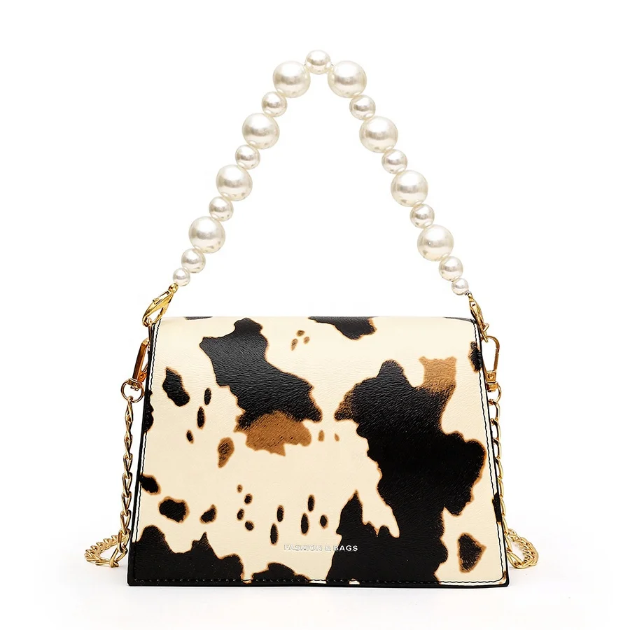 topshop cow print bolsa