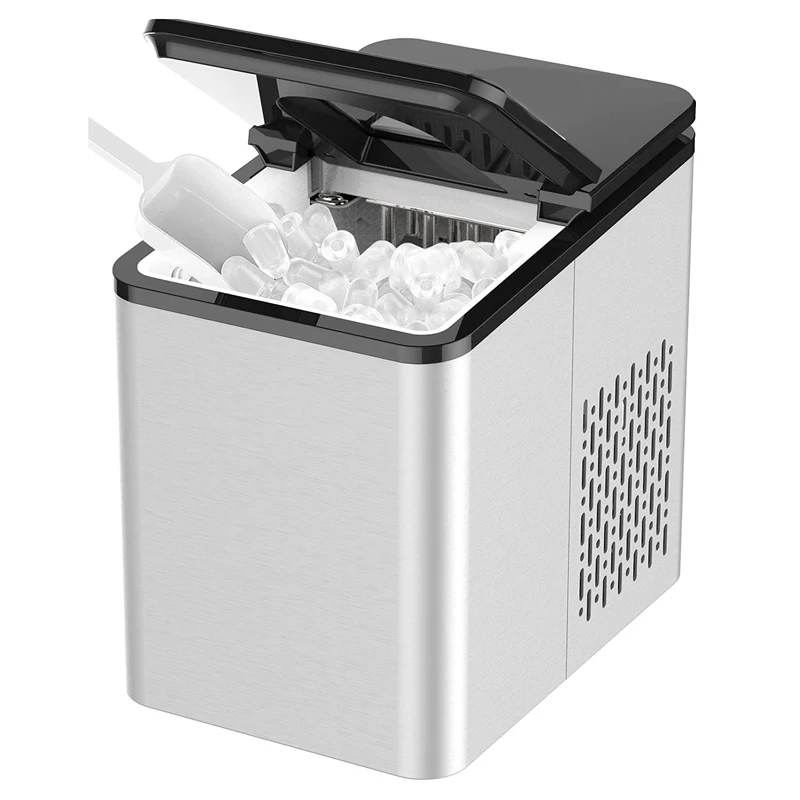 Self Cleaning Electric Portable Compact Automatic Ice Maker Cube