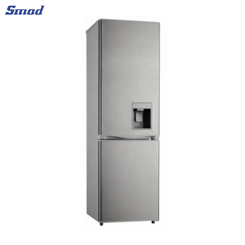 300L Small Bottom Freezer Fridge Freezer Refrigerator with Dispenser for DDB-343(W)H
