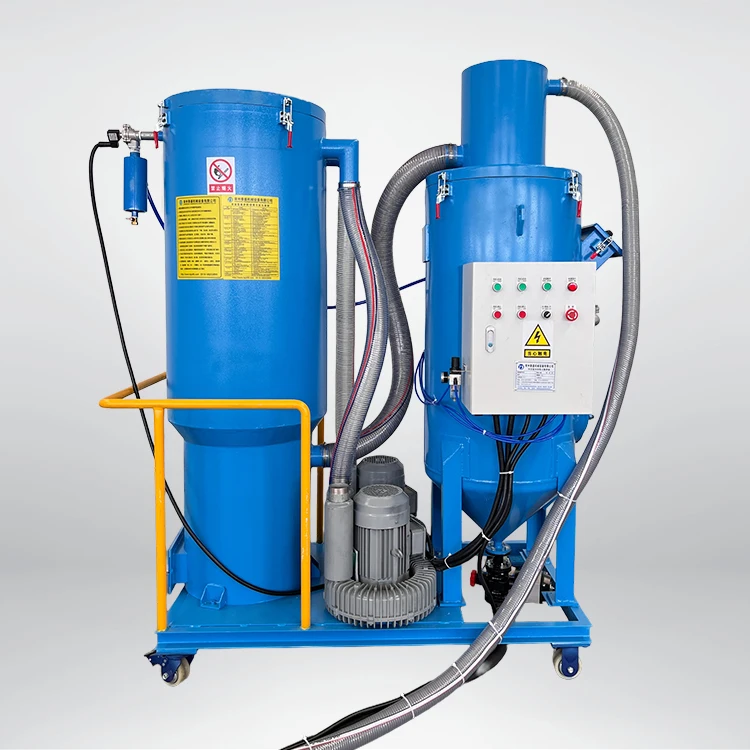 Compact Mobile Sandblaster Unit for Wind Turbine Tower Maintenance Core Components Include Pump and Motor