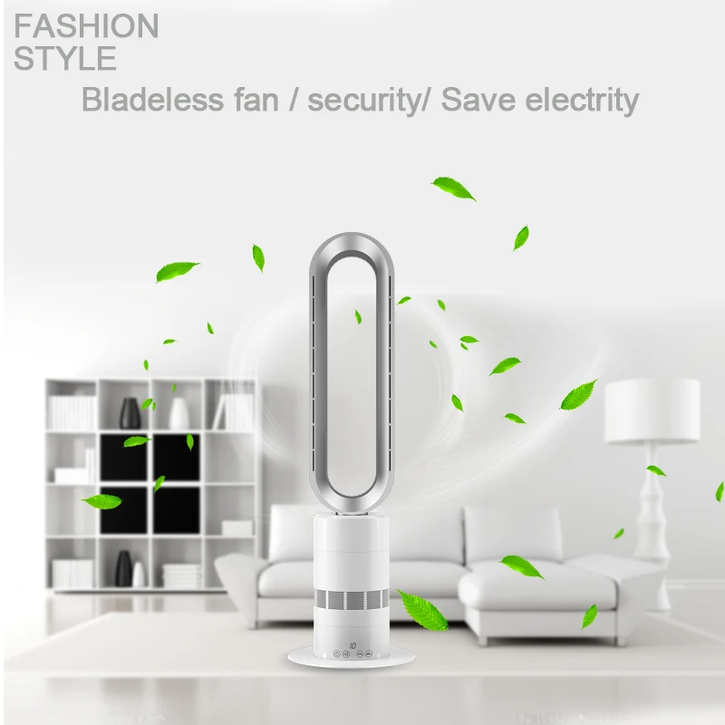 Smart Portable Electric Remote Control Table Air Condition Cooling Electric Intelligent Floor Bladeless Fan