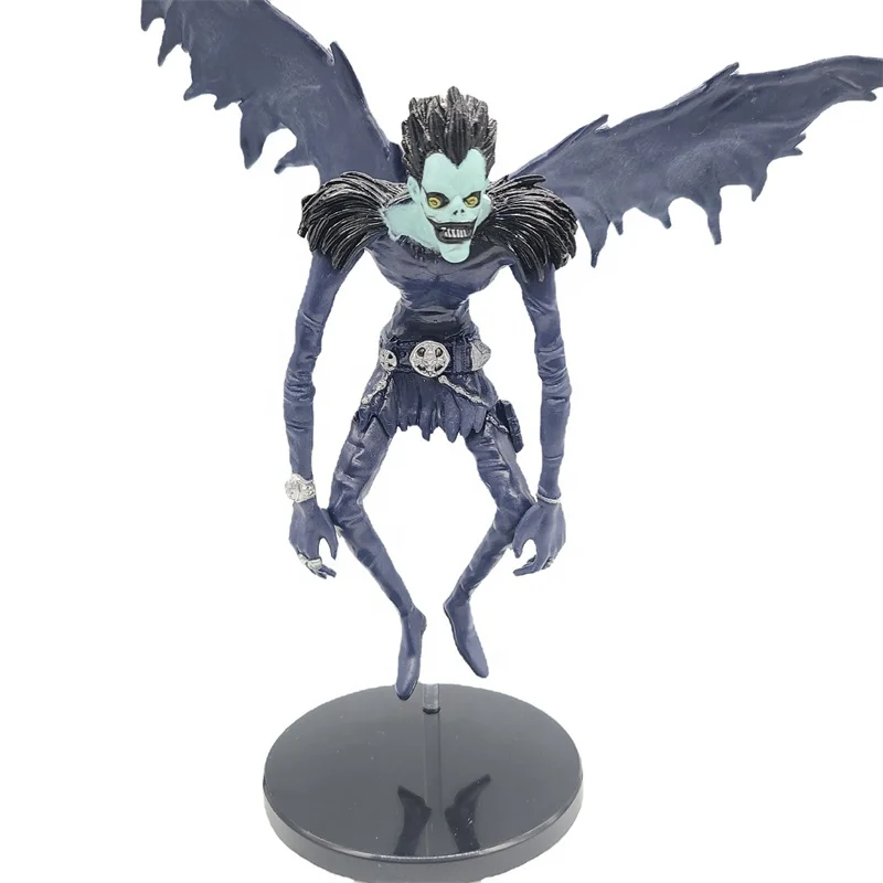 atacado brinquedos anime boneca morte nota esqueleto morte ryuk lem  ornamentos anime ação figuras