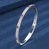 Red corundum bracelet
