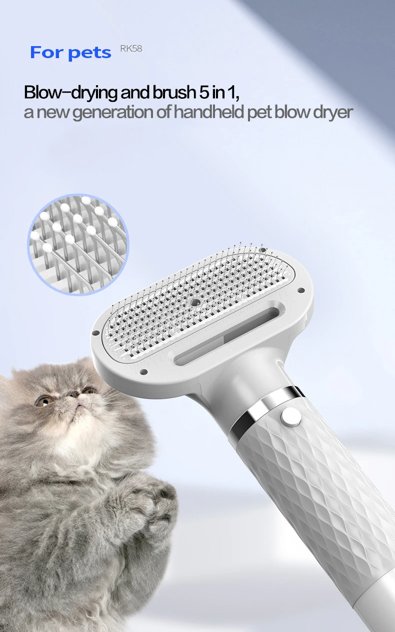 Factory Price 4 In 1 Pet Grooming Hair Dryer For Dogs And Cats Comb