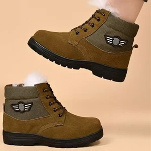 Factory Direct Sales of Lightweight Water-repellent Non-slip Warm Lace-up Design Casual Outdoor Sports Men's Hiking Boots