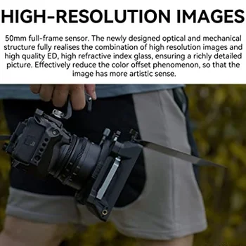 7artisans 50mm T2.0 Large Aperture Full Frame Cine Lens Manual Focus for Lei Ca L Sony E Canon R Nikon Z Mount Cinema Lens detail image