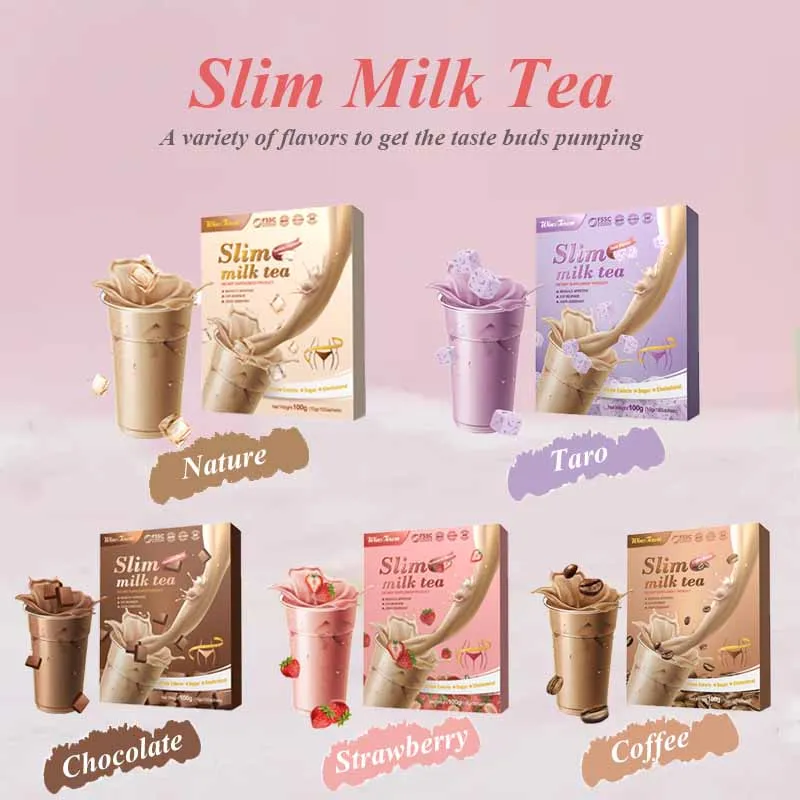 Slimming Tea Private Label Fast Weight Loss Body Hot Selling Skinny Tetox Flat Tummy Wholesale Detox Slim Milk Tea
