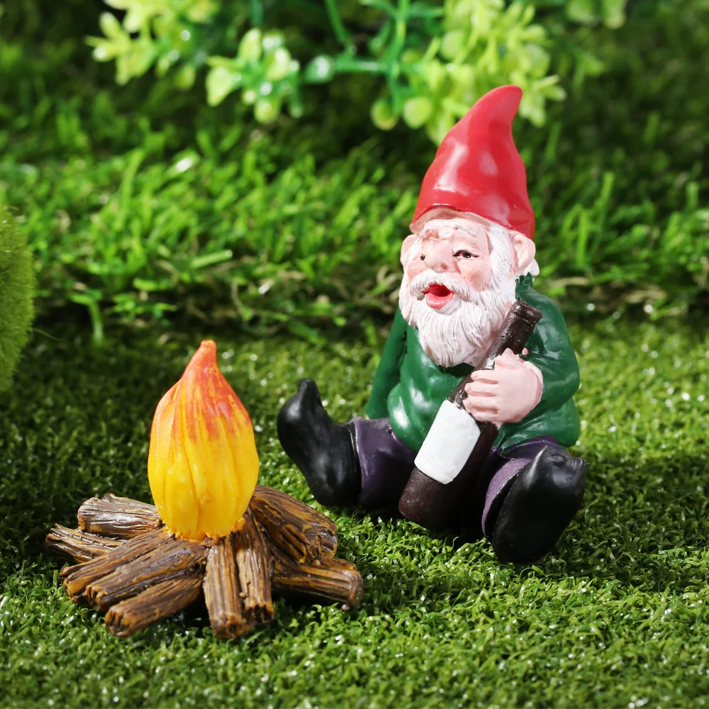 Soren The Coffee Gnome, Mini Gnomo, Gnomo in Miniatura, Gnomo Piccolo, Gnomo da Giardino delle Fate - Italia