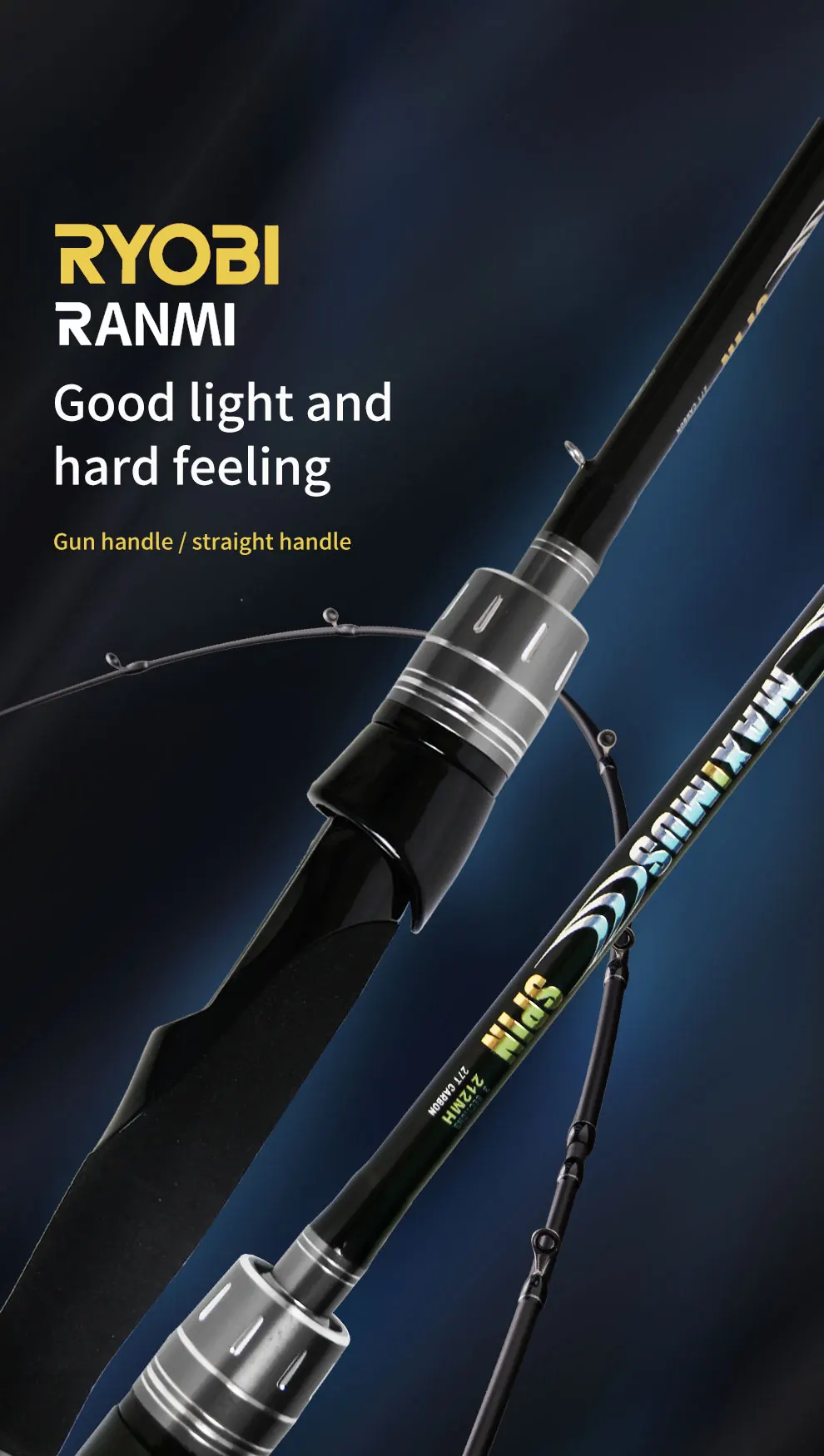 MAXIMUS Casting Fishing Rod - Versatile and Portable Gear