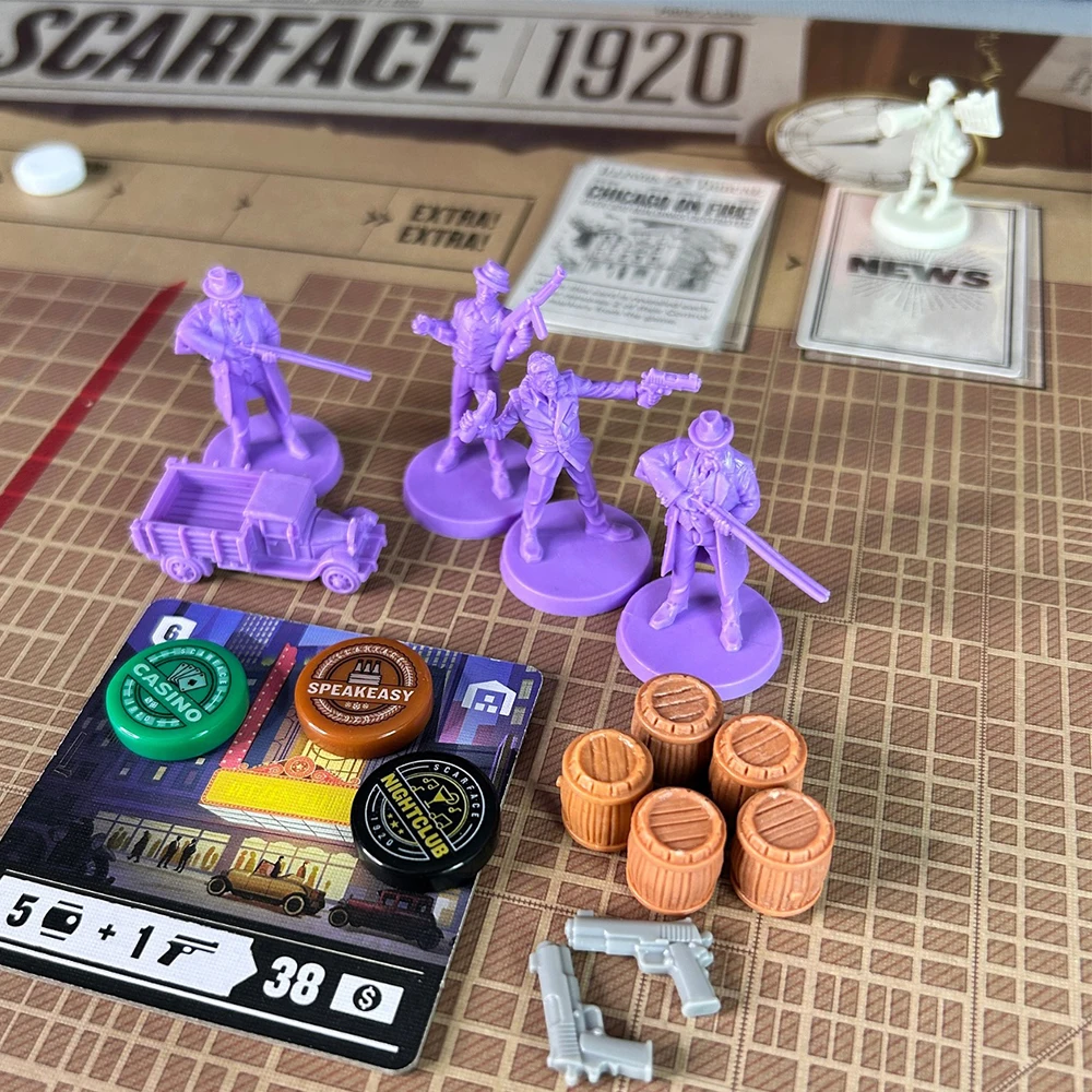 Ousen Custom Plastic 3D Miniature for Board Games