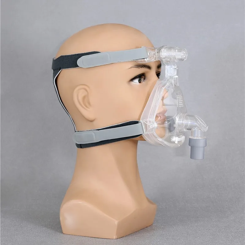 Респиратор Bipap Cpap с полным покрытием маска для лица от храпа больничной