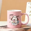 Pink puppy cup