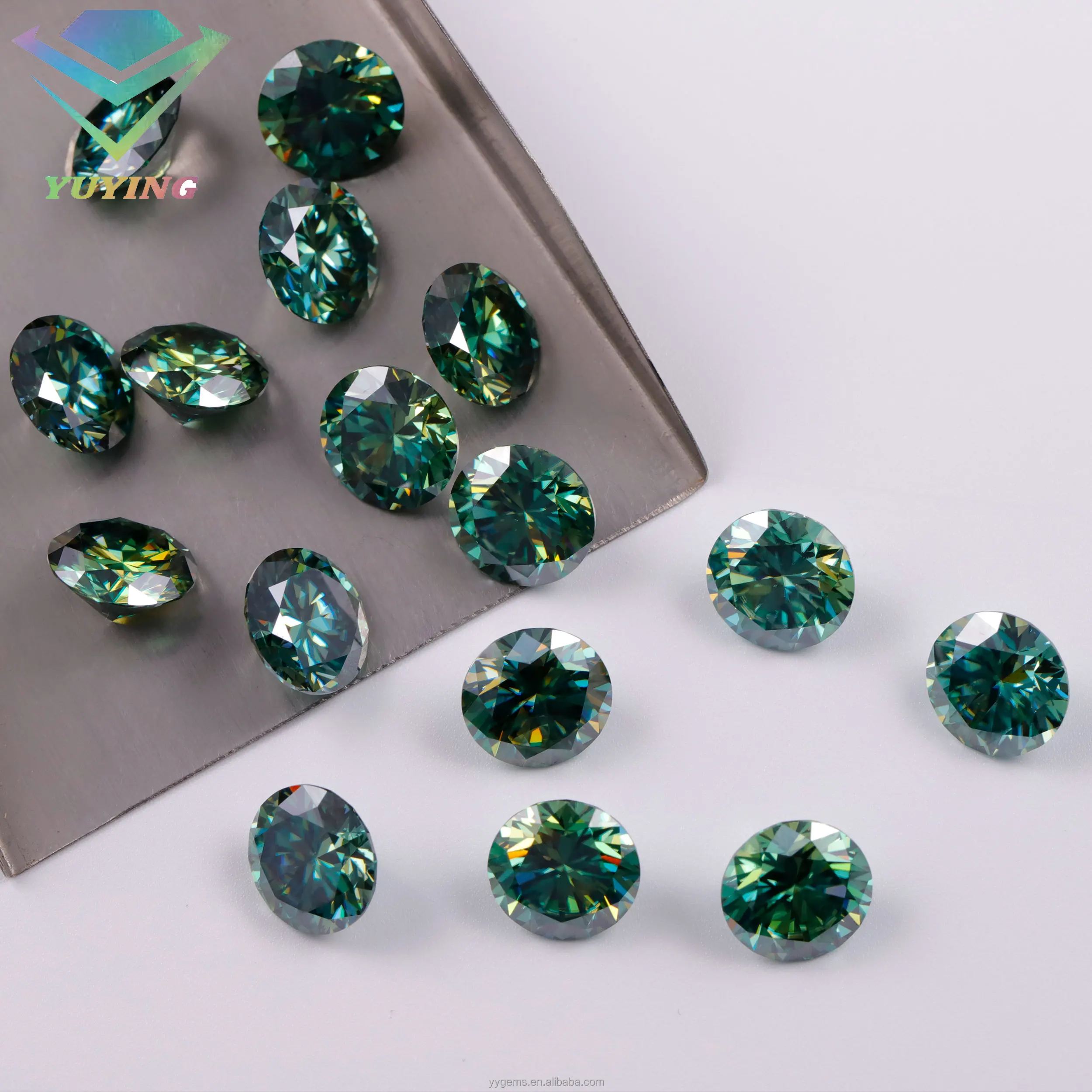 Wholesale Price to 3ct Brilliant Round Moissanite Free GRA