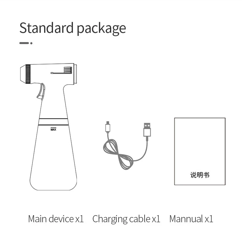 Professional Electric Spray Bottle Rechargeable Handheld Multi Function for Plant Care Hair Design and Household Cleaning Tasks supplier