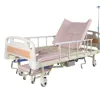 Manual mid-section nursing bed